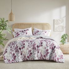 510 Design Gabby Reversible Floral Botanical Seersucker Comforter Set 510 Design