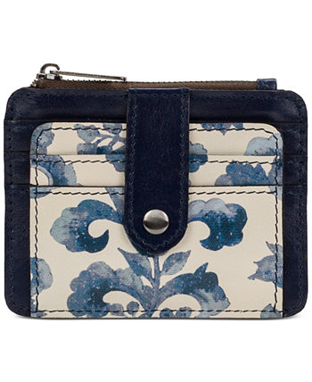 Cassis ID Small Printed Leather Wallet Patricia Nash