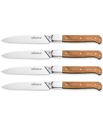 Ножи для стейка Argent Orfèvres Lynden, набор из 4 шт. Hampton Forge