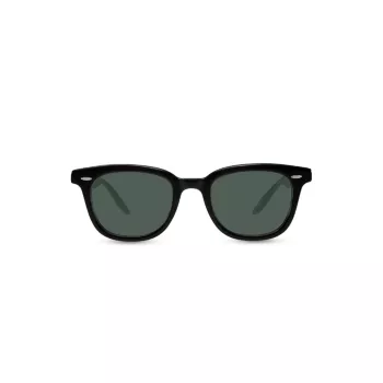Cecil 50MM Rectangle Sunglasses Barton Perreira