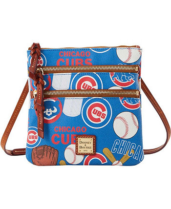 Женская сумка через плечо Chicago Cubs Game Day с тройной молнией Dooney & Bourke