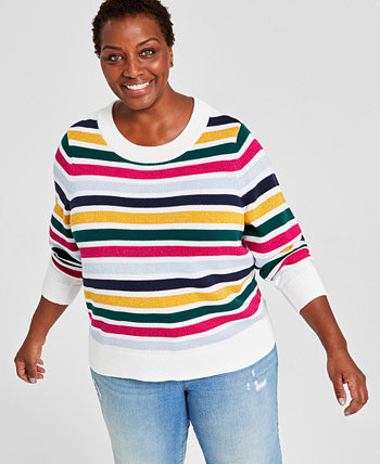 Новинка пуловера больших размеров, созданная для Macy's Style & Co