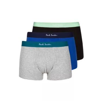 3-Pack Stretch Cotton Trunks Paul Smith