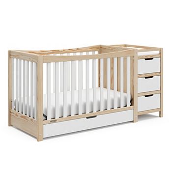 Детская кроватка Graco Remi 4-в-1 Convertible Crib and Changer Graco