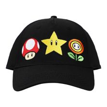 Мужская бейсболка Super Mario Brothers Power-Ups Licensed Character