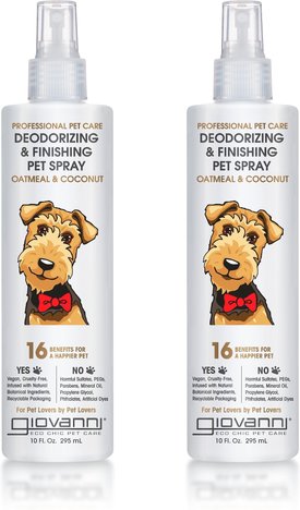 Giovanni Professional Deodorizing & Finishing Oatmeal & Coconut Dog Spray Giovanni