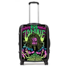 Rocksax Rob Zombie  - Large Suitcase Luggage - Lunar Rocksax