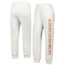 Women's '47 Oatmeal Cleveland Browns Harper Joggers Unbranded