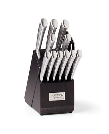 Akita Black 12 Piece Cutlery Prep Set - Hampton Forge