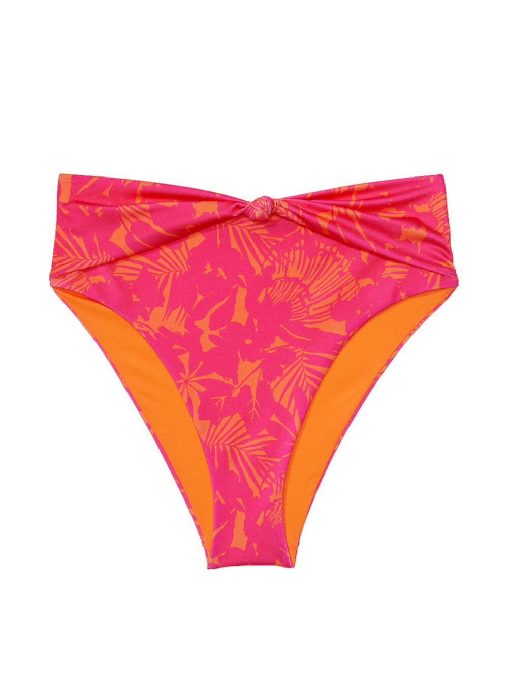 Knotted High-Waist Cheeky Bikini Bottom Victoria's Secret Swim