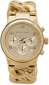 Michael Kors Women's Runway Gold-Tone Watch MK3131 Michael Kors