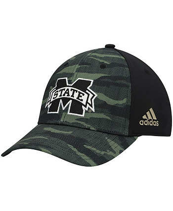 Мужская камуфляжная гибкая шляпа в стиле милитари Mississippi State Bulldogs Adidas