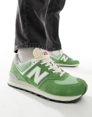 Зеленые кроссовки New Balance 574 New Balance