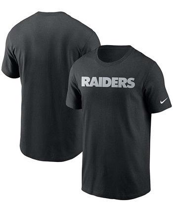 Мужская черная футболка с надписью Las Vegas Raiders Team Nike