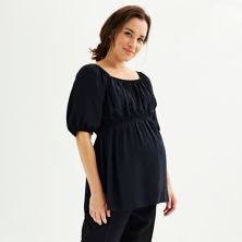 Топ для беременных Sonoma Goods For Life® Babydoll с квадратным вырезом SONOMA