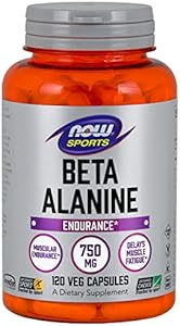 Now Foods Beta-Alanine - 120 Capsules (Pack of 2) NOW Foods