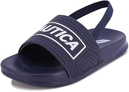 Nautica Kids Toddler-Infant Athletic Slide Pool Sandal |Boys - Girls|(Infant/Toddler/Little Kid) Nautica