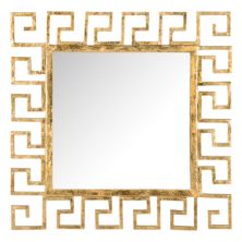 Сафавиа Каллиопа Настенное зеркало с греческим ключом Safavieh