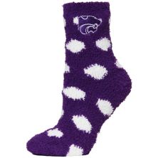 Women's ZooZatz Kansas State Wildcats Plush Dot Socks Unbranded