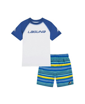 Комплект для плавания Little Boys Goovy Summer Stripe, 2 предмета Laguna