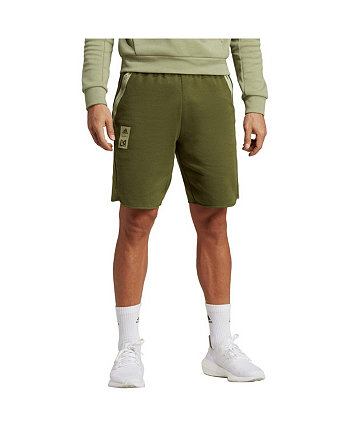 Мужские зеленые дорожные шорты LAFC 2023 Player Adidas