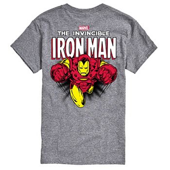 Men's Iron Man The Invincible Comic Graphic Tee Marvel