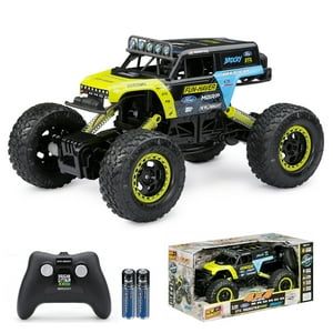 New Bright (1:15) Ford Bronco Battery Remote Control 4x4 Green Rock Crawler, 61538U Child New Bright