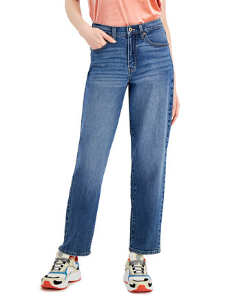 Прямые джинсы для юниоров с высокой посадкой Celebrity Pink