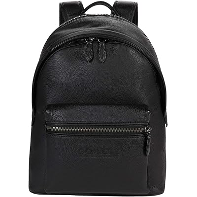 Мужской Рюкзак COACH из Высококачественной Кожи с Эффектом Рафинированной Крошки Coach