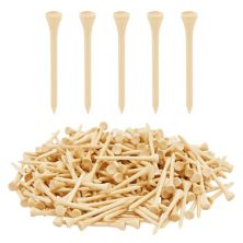 300 Pack Tall Wooden 2-3/4 Long Golf Tees for Golfing Practice, Sports Tournaments (2.75 In) Juvale