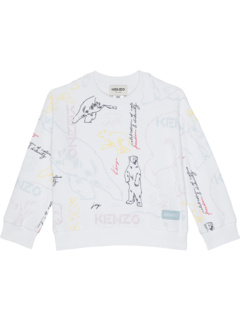 Пуловер с принтом белого медведя (для маленьких детей/больших детей) Kenzo Kids