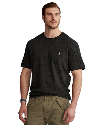 Мужская большая и высокая карманная футболка с круглым вырезом Polo Ralph Lauren