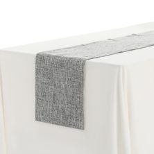 Daily Home Decoration Long Linen Table Runner Solid Color 1 Pack 12&#34; X 63&#34; Unique Bargains