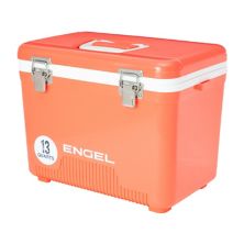 Engel 13 Quart 18 Герметичный герметичный бокс-охладитель с защитой от запаха, коралловый Engel