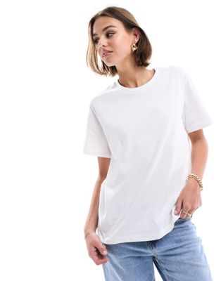 ASOS DESIGN heavyweight regular fit T-shirt in white ASOS DESIGN
