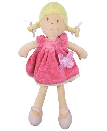 Tikiri Toys Ria Fabric Baby Doll with Blonde Hair Dress Bonikka