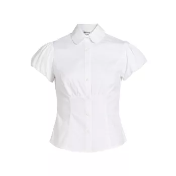 Рубашка Liana с объемными рукавами и гофрированными рукавами GUIZIO