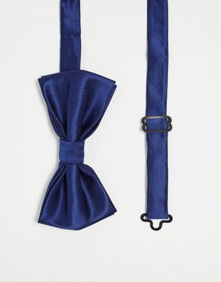 Темно-синий атласный галстук-бабочка Gianni Feraud Gianni Feraud