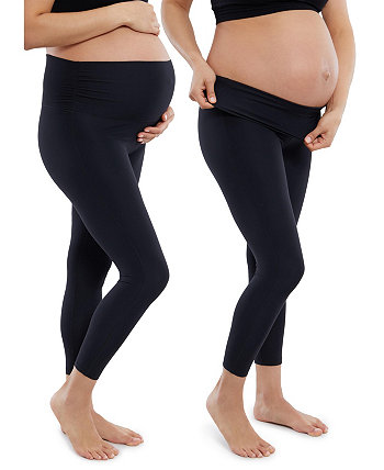 Women's Maternity Foldover Legging Bundle Ingrid + Isabel