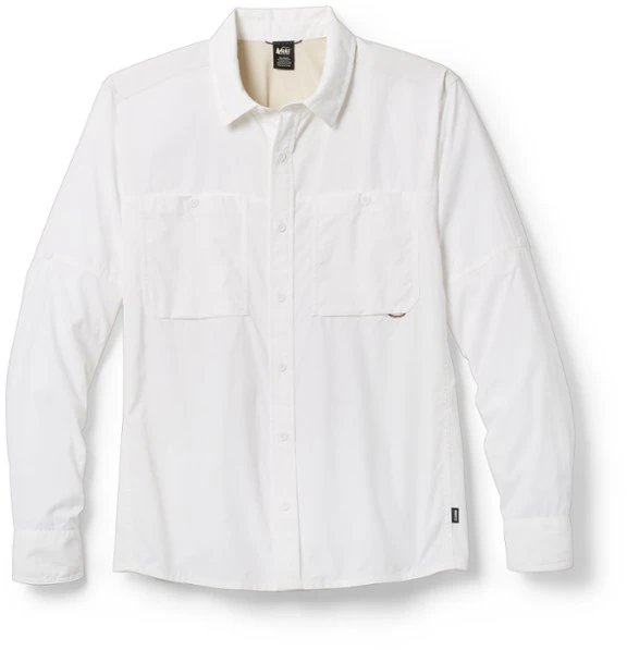 Рубашка Sahara Solid с длинными рукавами — мужская REI Co-op