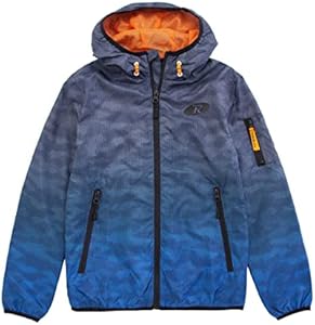 Rokka&Rolla Boys' Lightweight Water-Resistant Jersey-Lined Windbreaker Jacket Rokka&Rolla