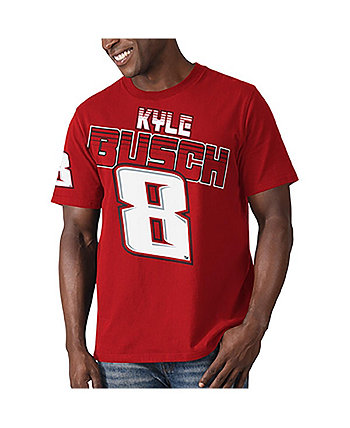 Мужская красная футболка Kyle Busch Special Teams Starter