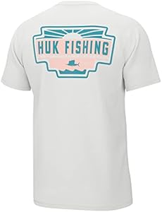 HUK Men's Short Sleeve Performance Tee, Fishing T-Shirt Huk