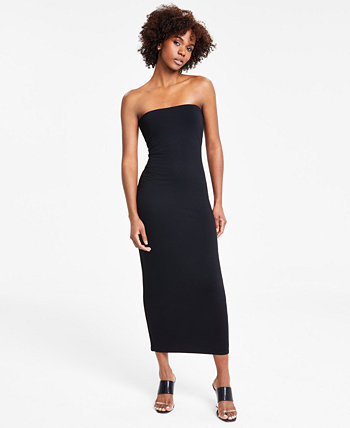 Женское облегающее платье макси без бретелек, созданное для Macy's Bar III