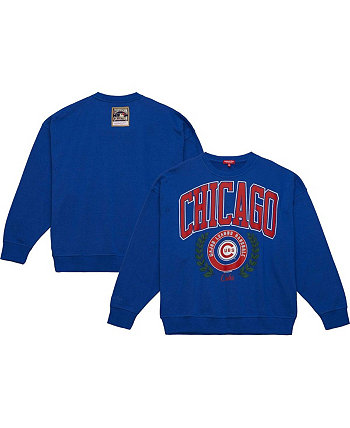Женский пуловер с логотипом Royal Chicago Cubs Lt 2.0 Mitchell & Ness