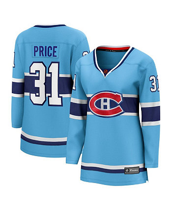 Women's Branded Carey Price Light Blue Montreal Canadiens Special Edition 2.0 Breakaway Player Jersey Fanatics