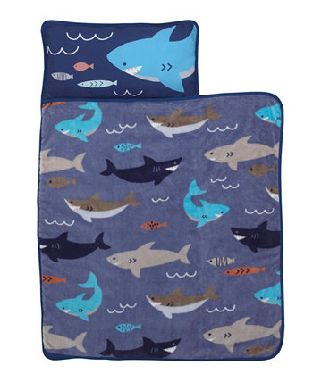 Коврик для сна Shark с подушкой и одеялом Everything Kids