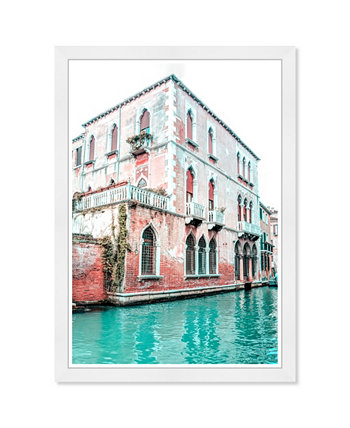 Венецианский пейзаж с принтом в рамке, 15 x 21 дюйм WYNWOOD