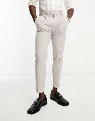 Элегантные брюки в льняном стиле New Look с камнем New Look