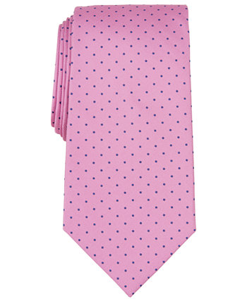 Мужской шелковый галстук в горошек Brooks Brothers